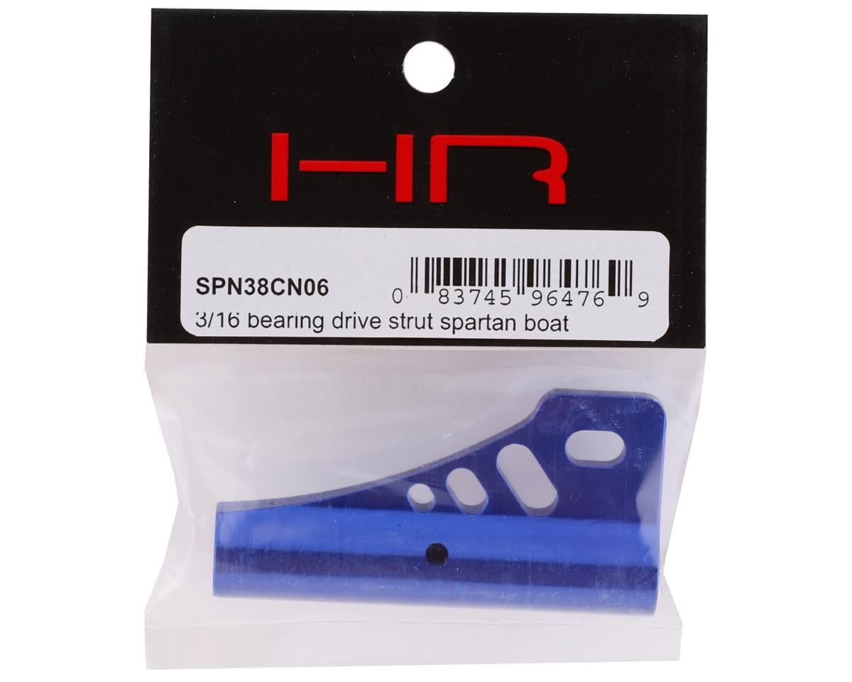 Hot Racing Aluminum 3/16 Bearing Drive Strut for Traxxas Spartan (Blue)
