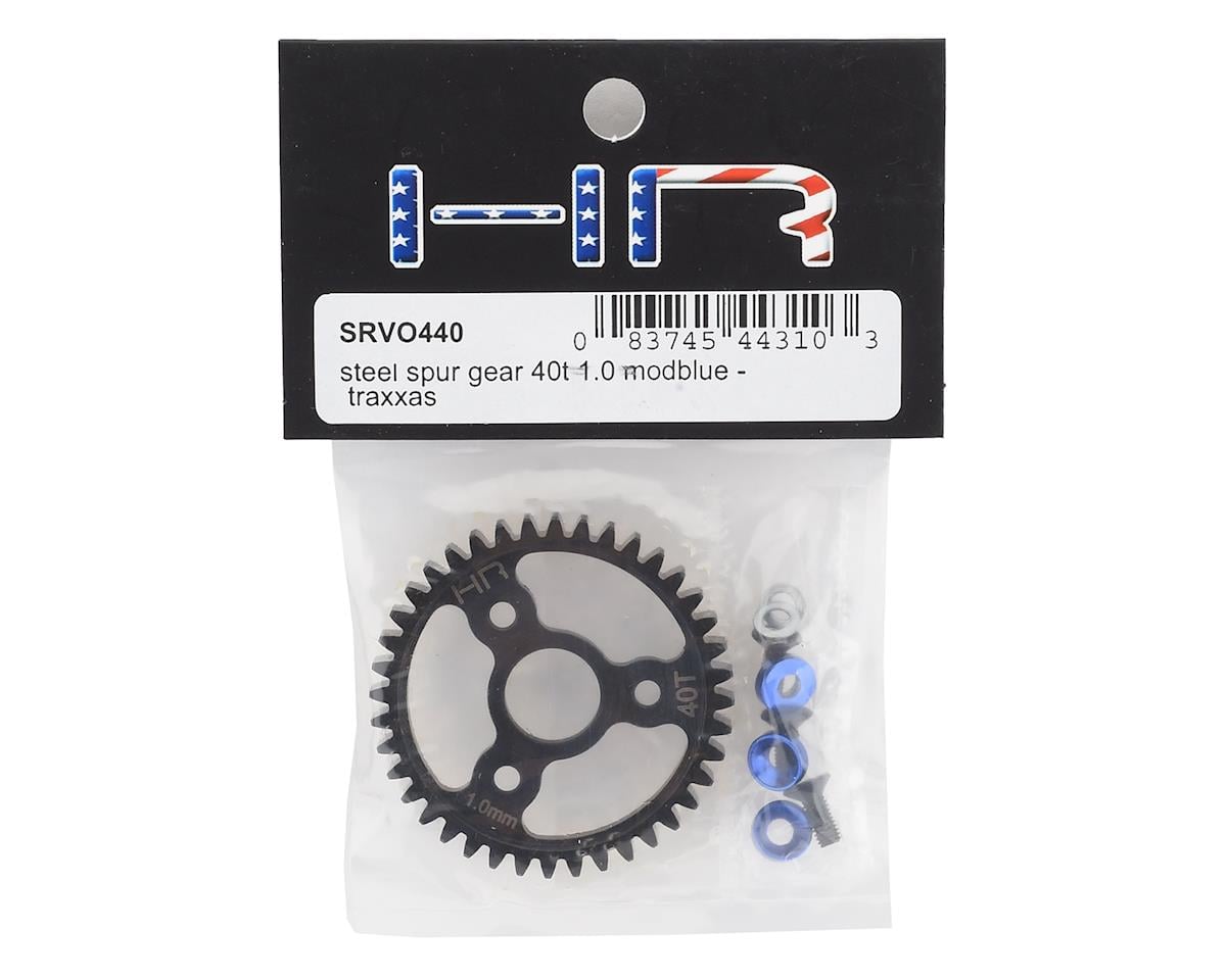 Hot Racing MOD1 Steel Spur Gear for Traxxas Revo (Blue) (40T)