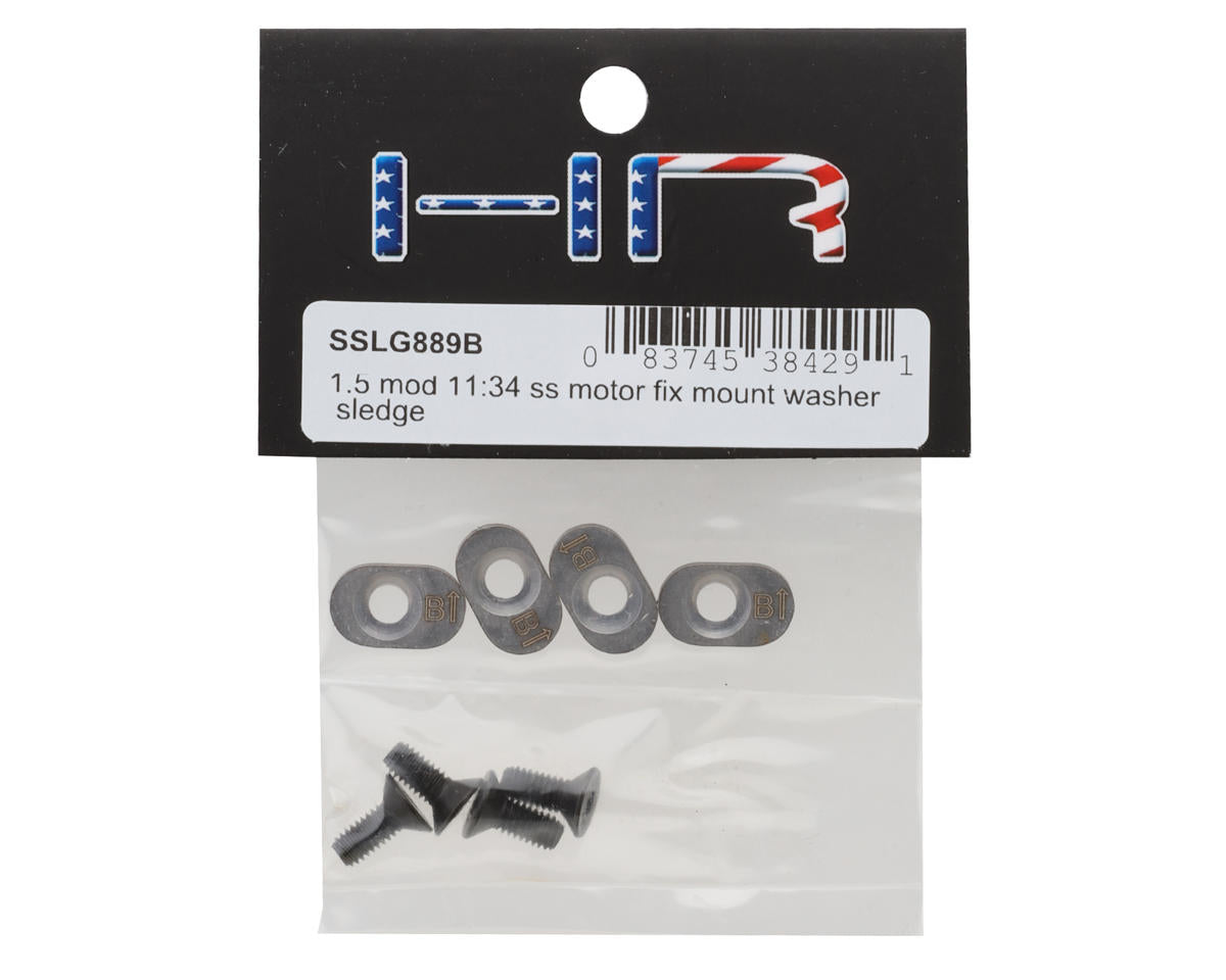 Hot Racing Stainless Steel Motor Locking Washers for Traxxas Sledge