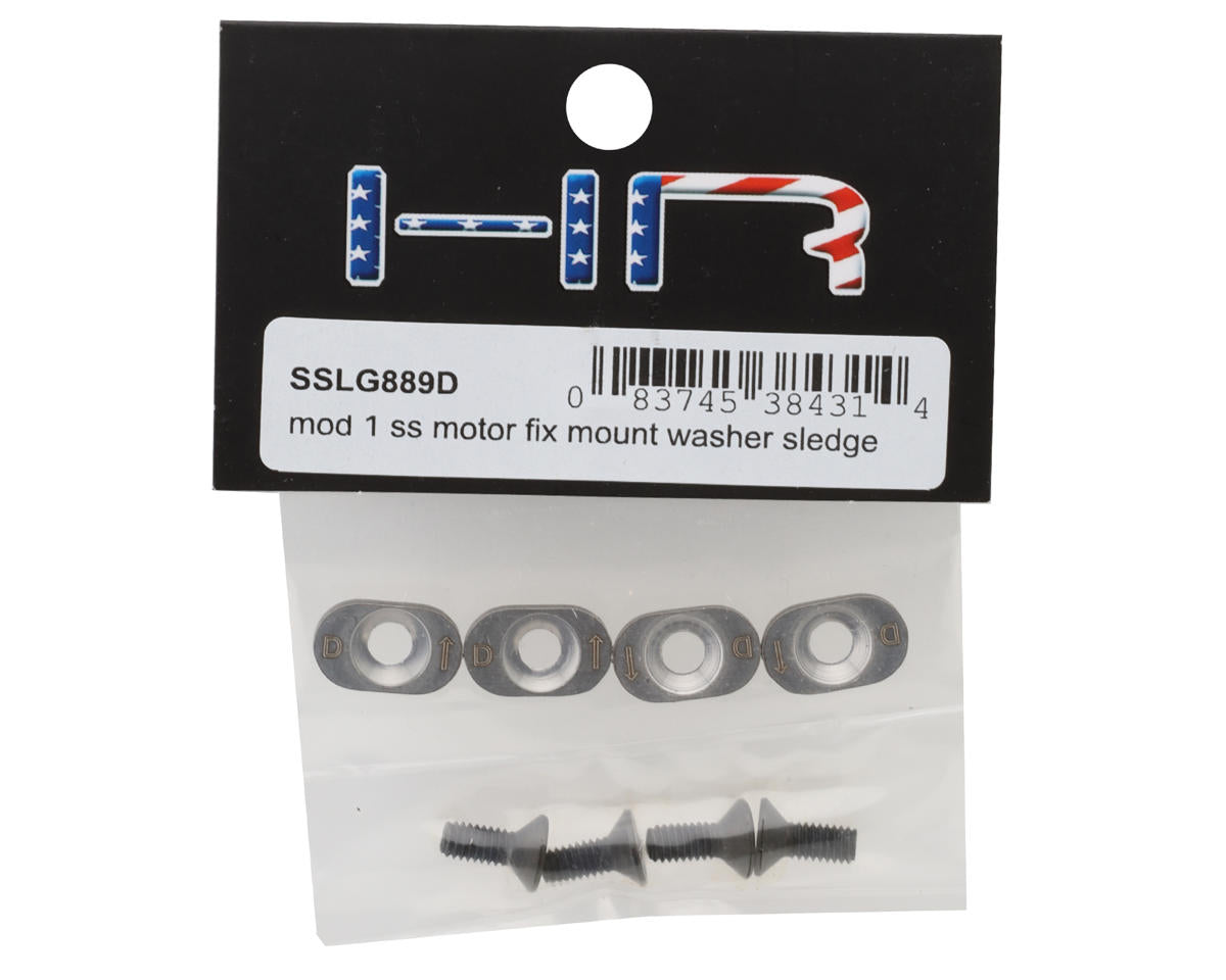 Hot Racing Stainless Steel Motor Locking Washers for Traxxas Sledge