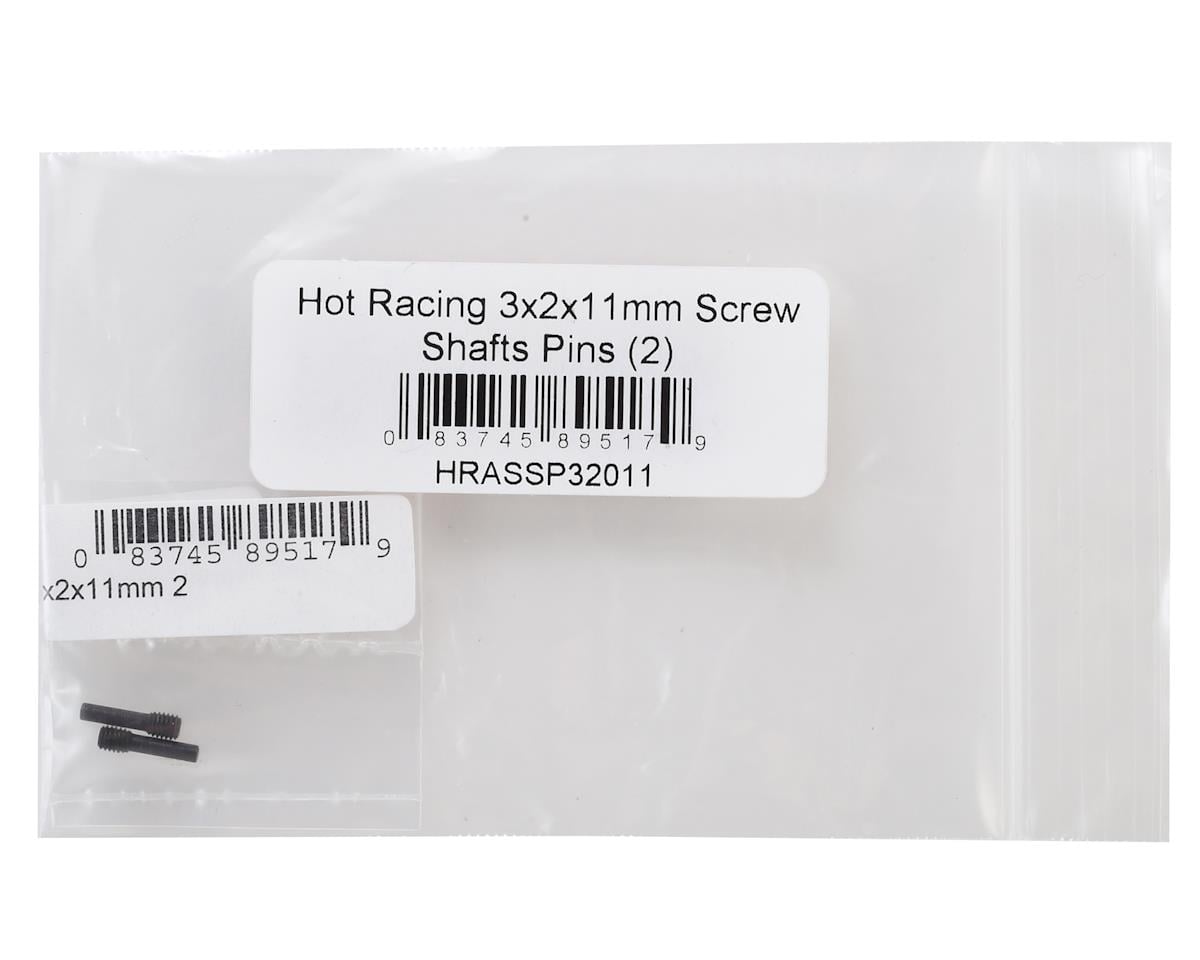 Hot Racing 3x2x11mm Screw Shafts Pins (2)