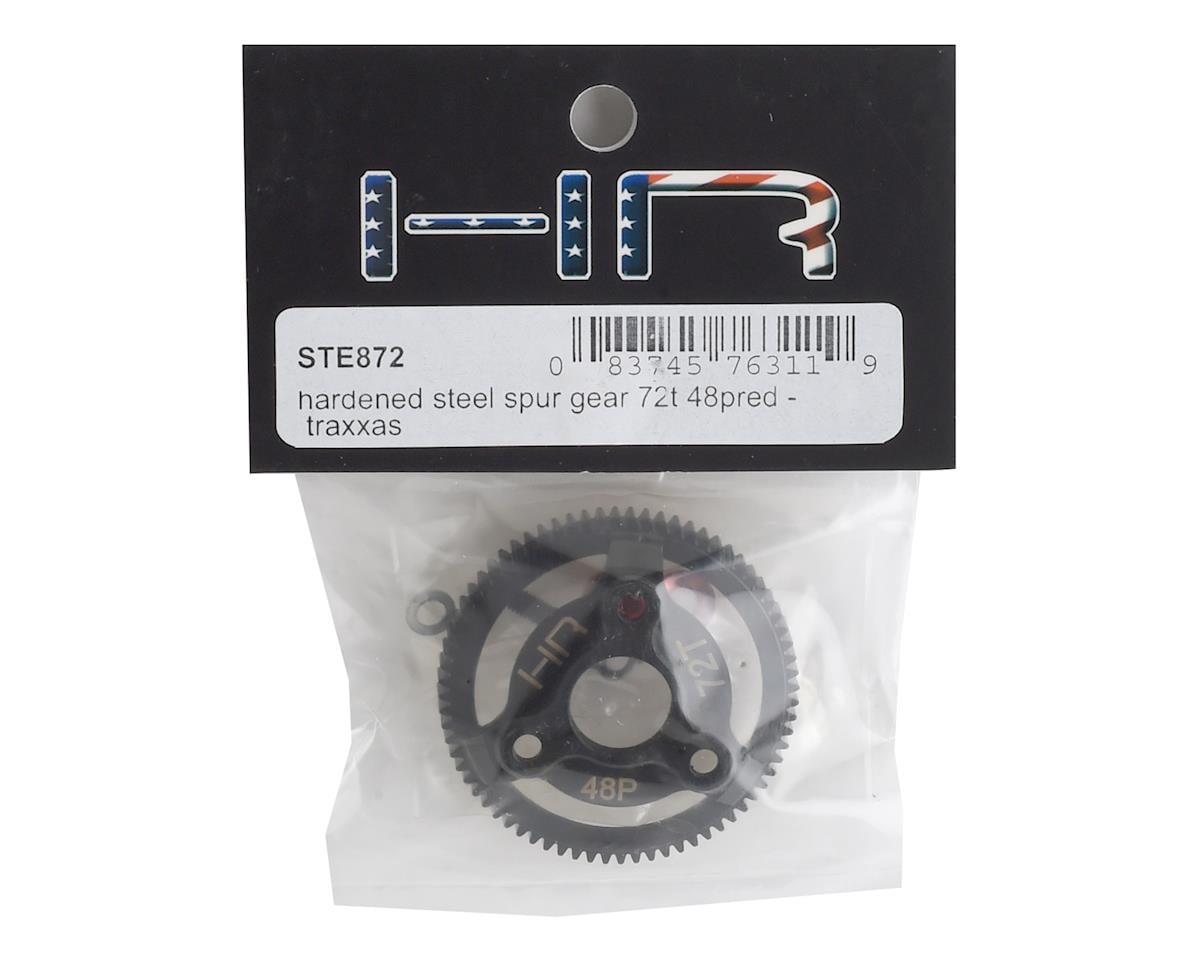 Hot Racing 48P Hardened Steel Spur Gear for Traxxas 2WD (72T)