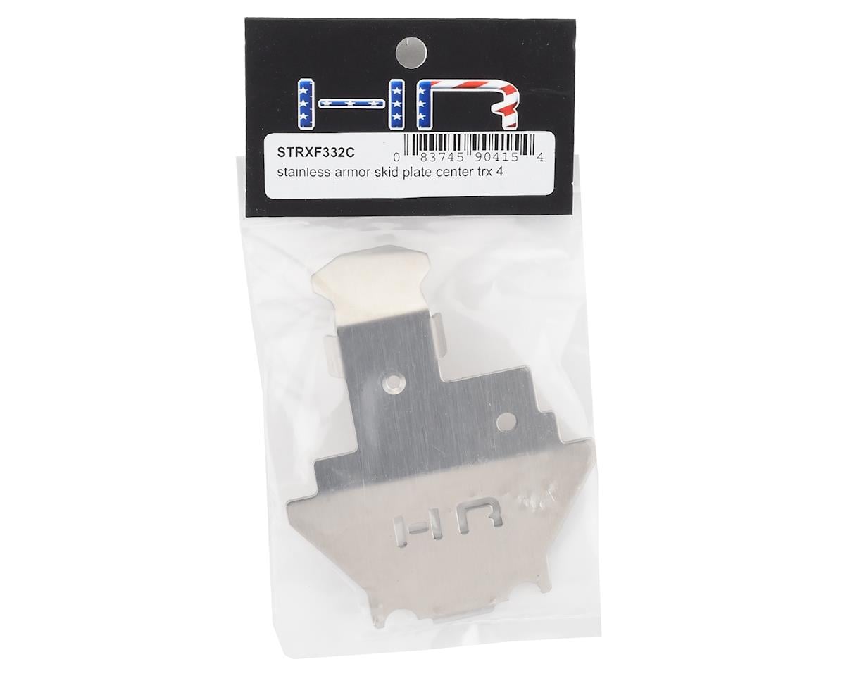 Hot Racing Stainless Steel Center Skid Plate Armor for Traxxas TRX-4