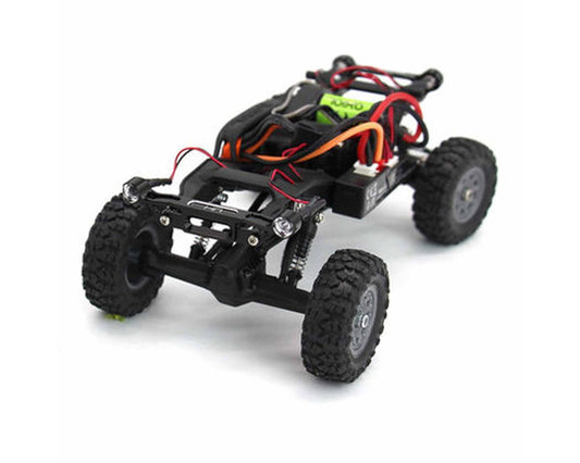 Hot Racing Axial SCX30 Wrangler Aluminum LED Light Bucket/Chassis Braces Set