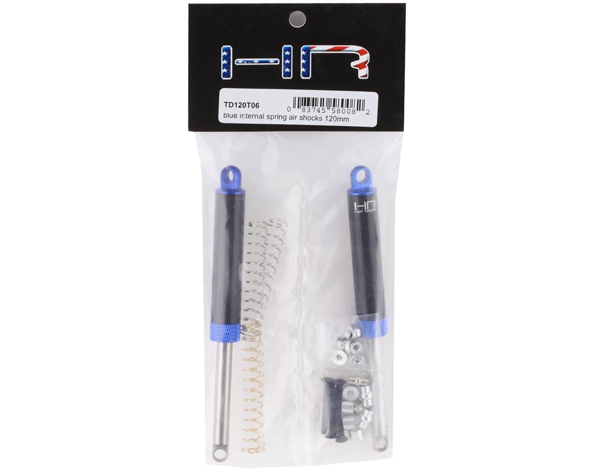 Hot Racing 120mm Internal Spring Air Shock (Blue) (2)