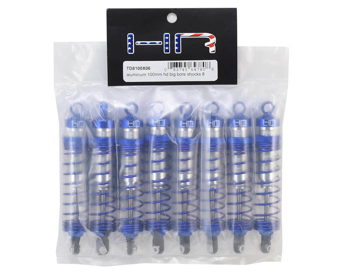 Hot Racing Aluminum 100mm HD Big Bore Shocks for Traxxas T-Maxx (8)