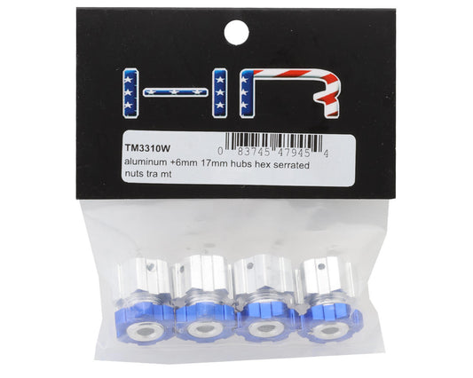Hot Racing Aluminum 17mm Hub Hex Extension Set for Traxxas Summit/Revo
