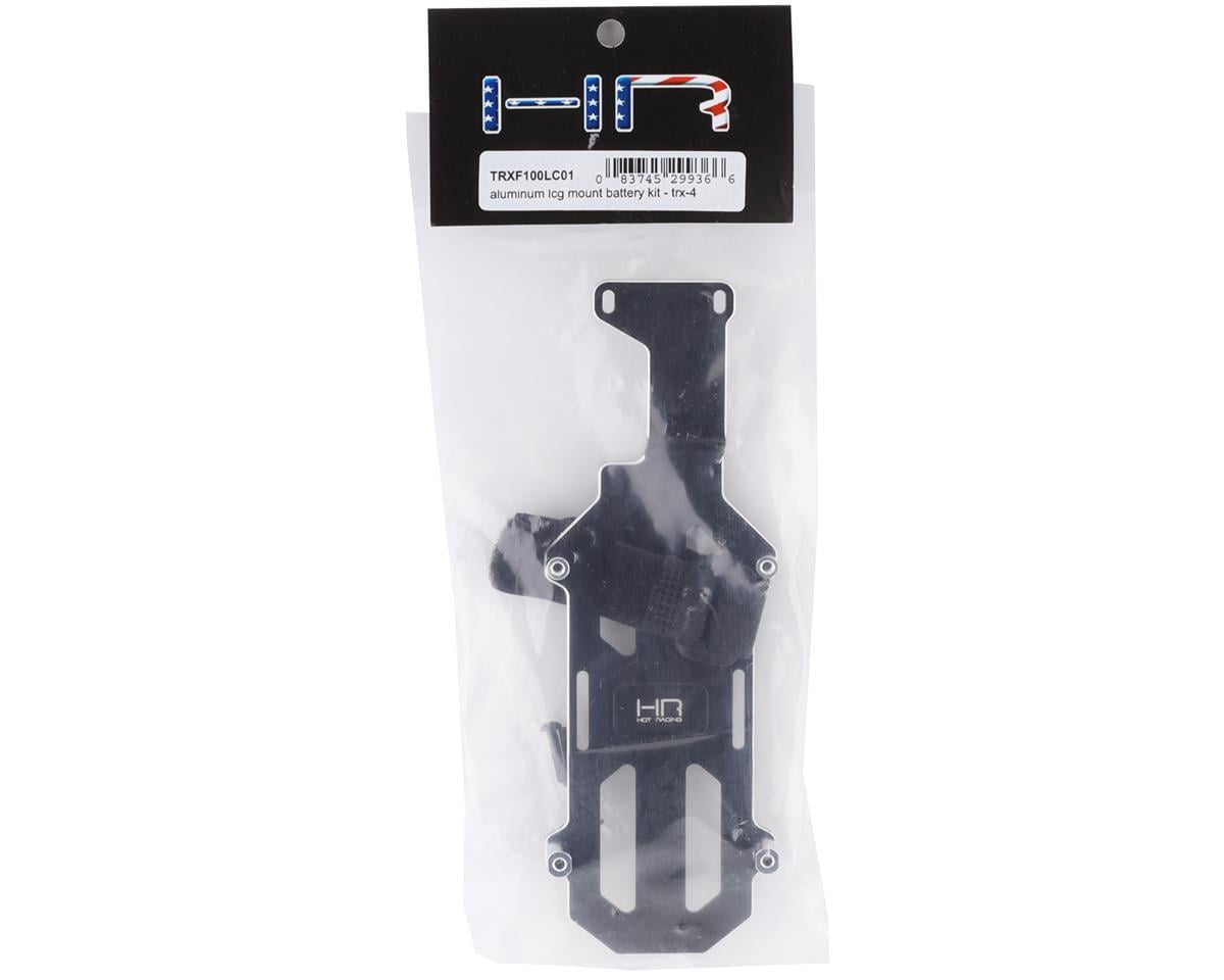 Hot Racing Aluminum LCG Battery Mount Kit for Traxxas TRX-4