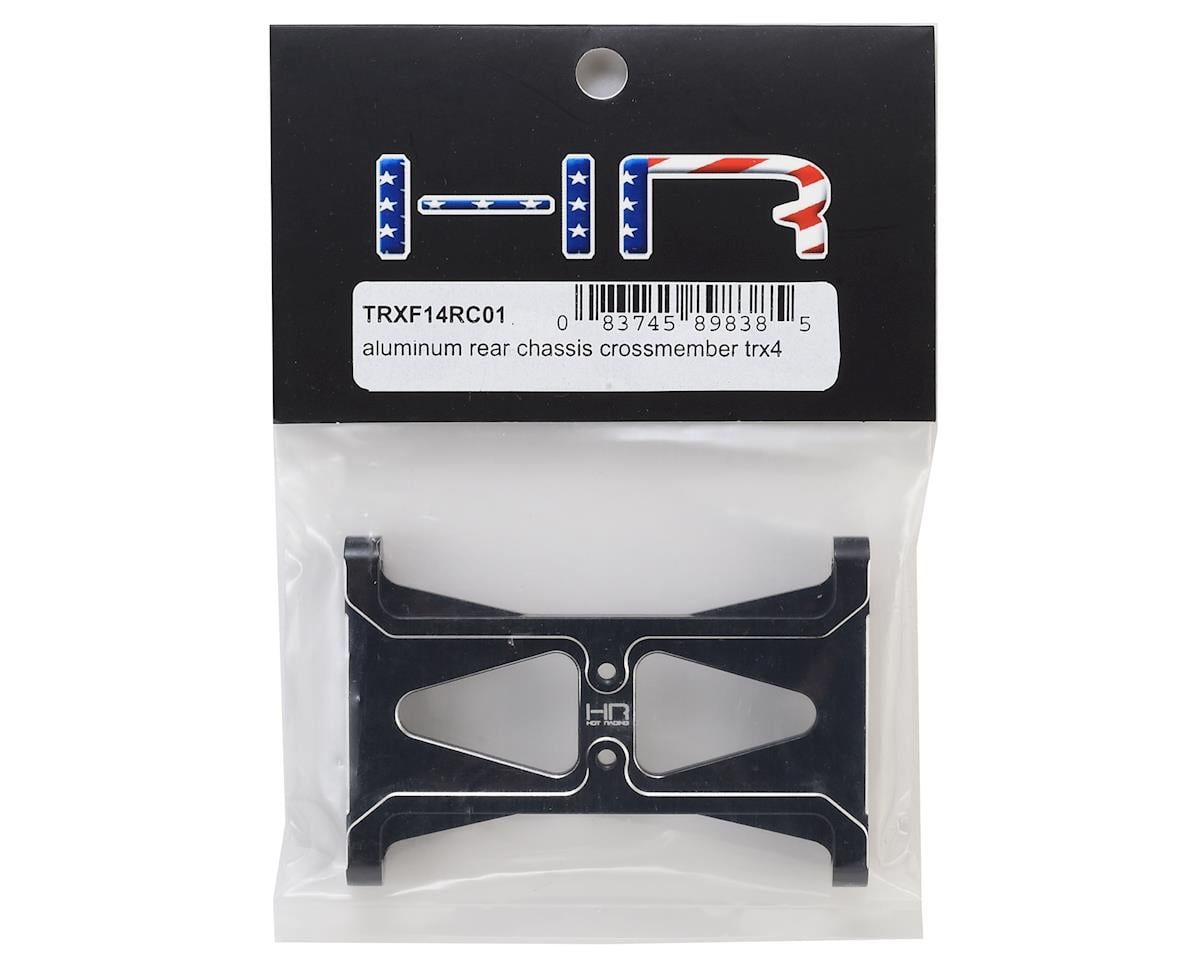Hot Racing Aluminum Rear Chassis Crossmember for Traxxas TRX-4 (Black)