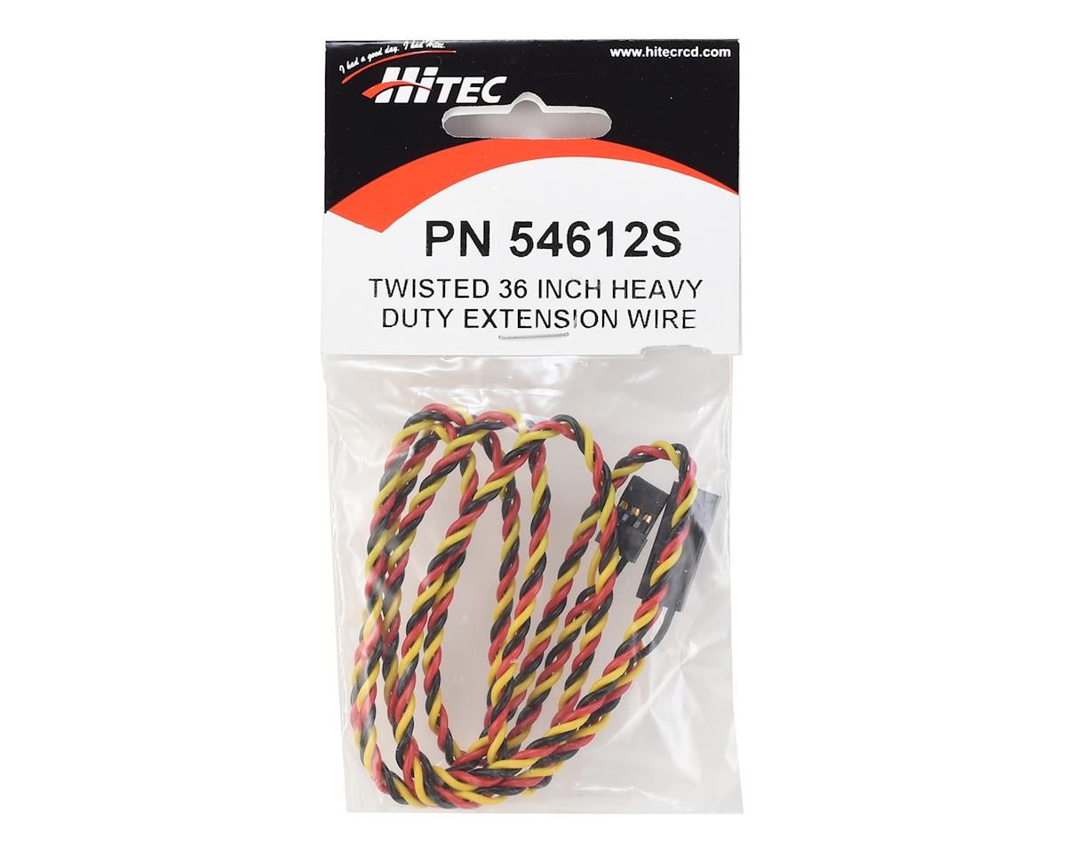 Hitec 36" Heavy Duty "Twisted" Wire Aileron Extension w/Gold Pins