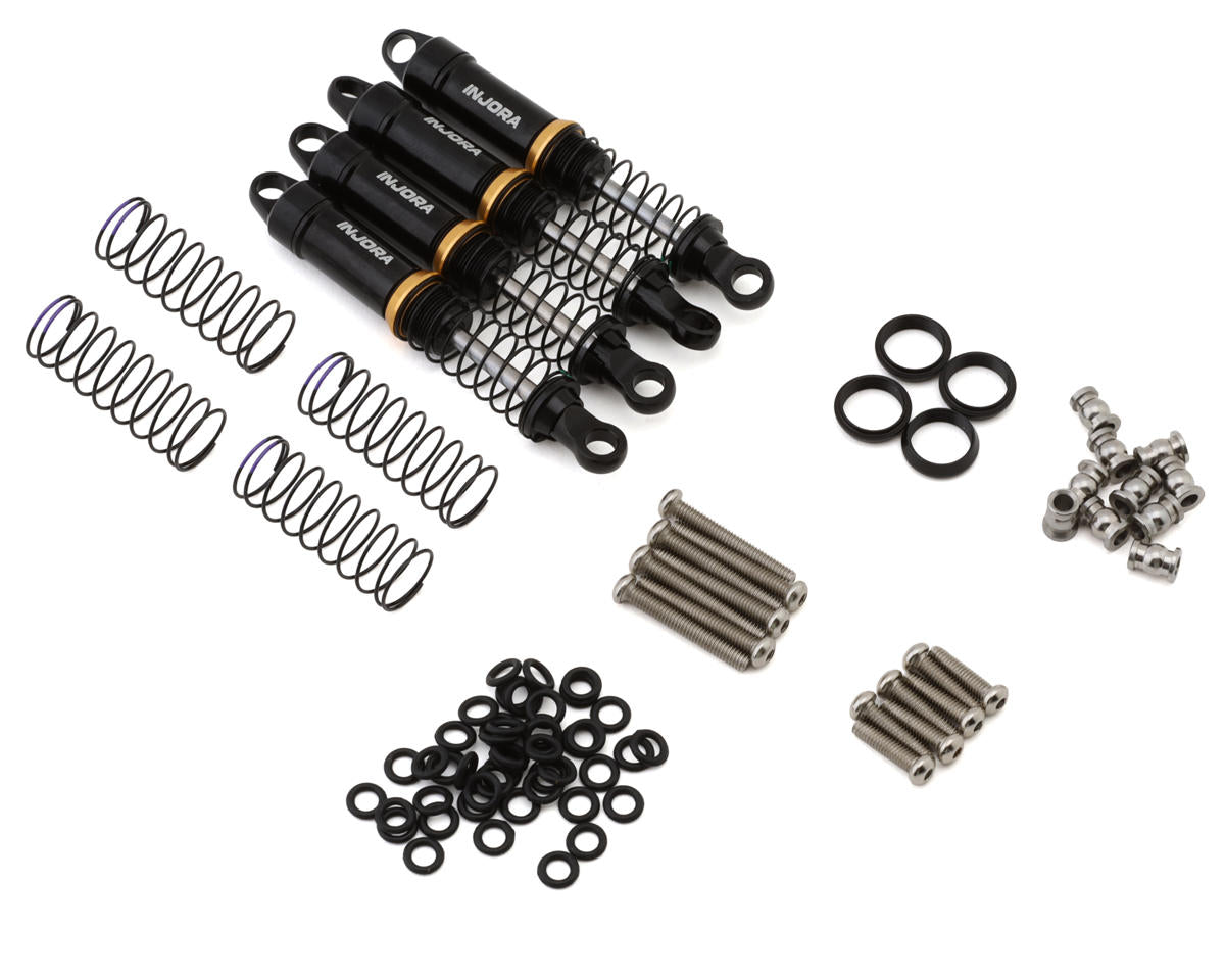 Injora LS 59mm Long Travel Aluminum Threaded Oil Shocks for Traxxas® TRX-4M®