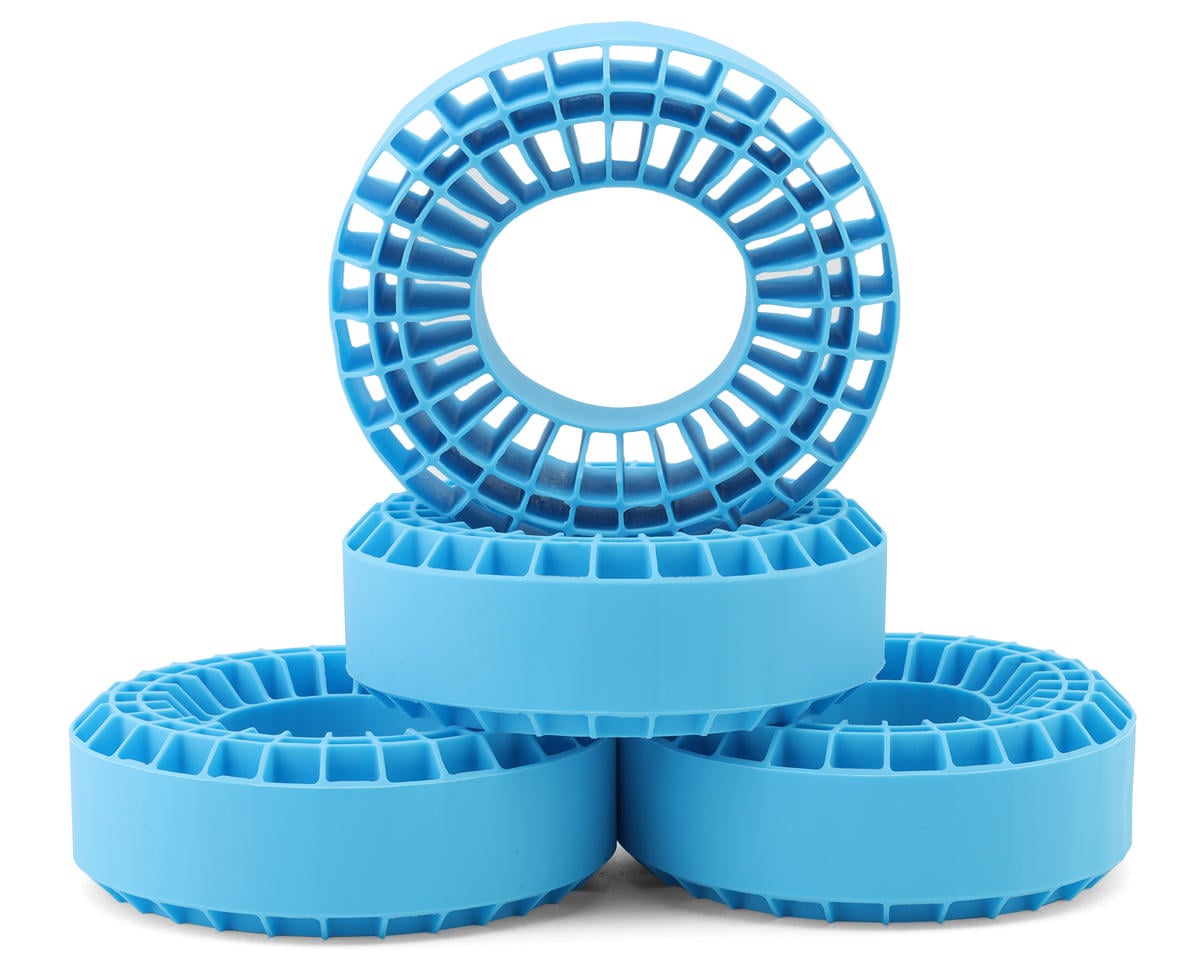 Injora 1.9" 1/10 Crawler Tires Silicone Rubber Inserts (118-122mm) (4.75" OD)