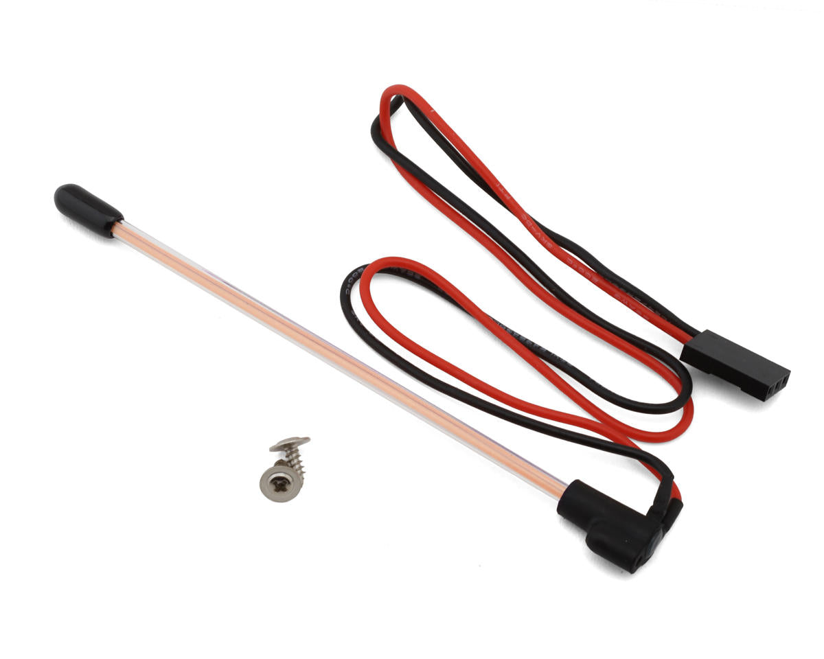 Injora Micro Crawler LED Whip Light (Pinkish Purple) (Bottom Fixed)