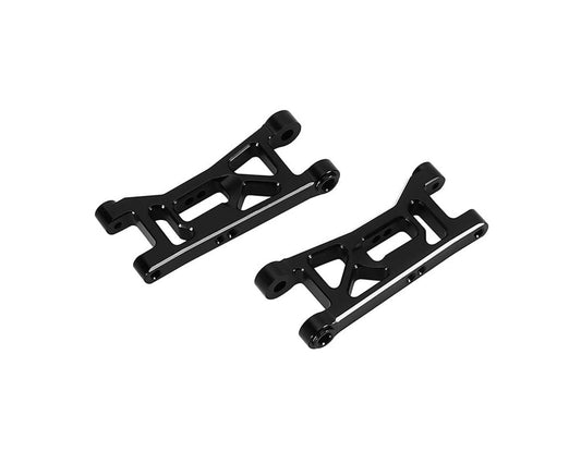 Injora Losi Micro-B/T Aluminum Front Suspension Arms (Black) (2)
