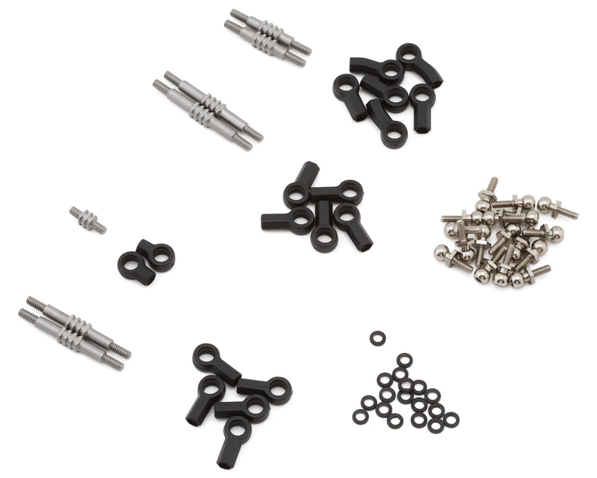 Injora Losi® Micro-B™/T™ Adjustable Stainless Steel Turnbuckle Links Set