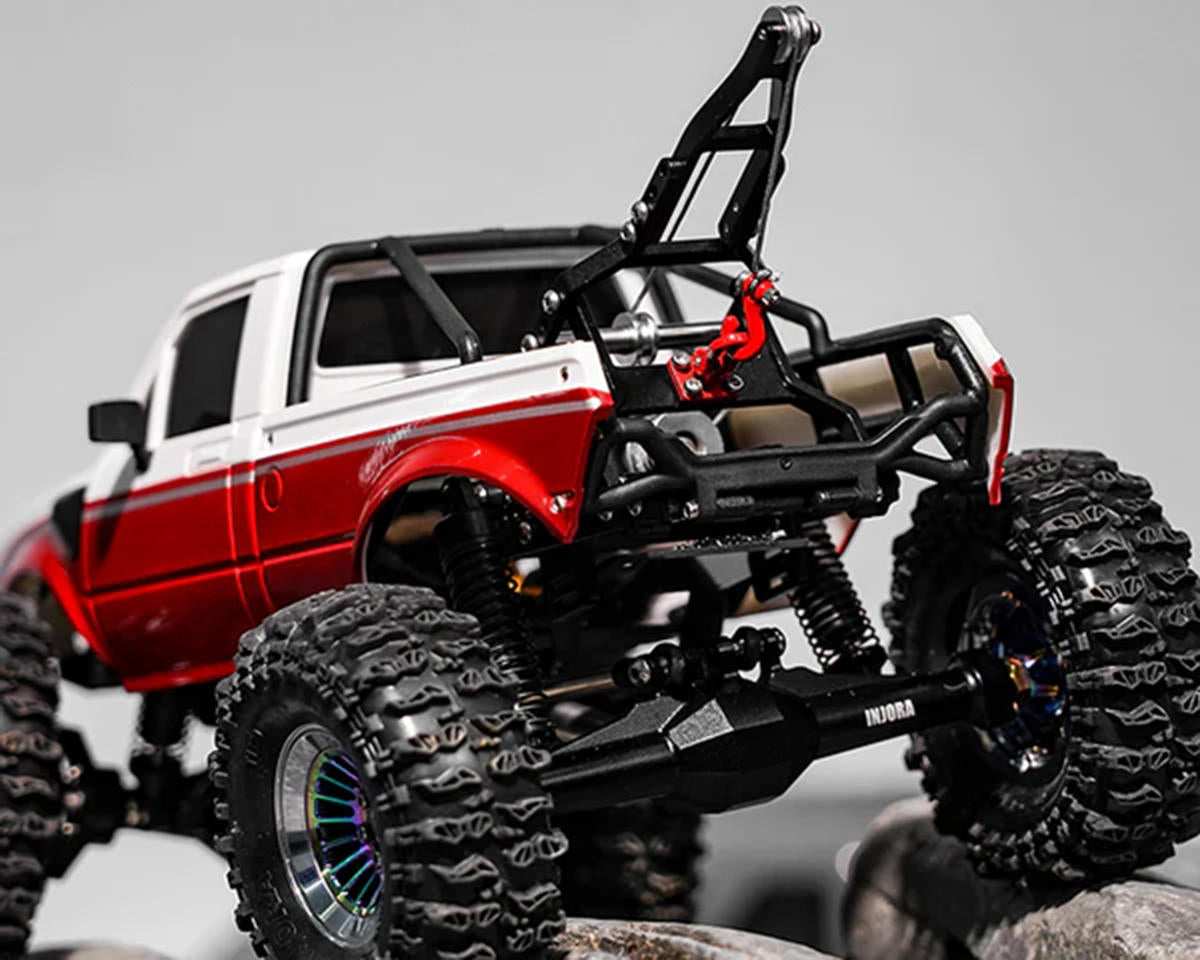 Injora 1/18 Tow Truck Crane Kit & INJS2065-360 Winch Servo for Traxxas® TRX-4M®