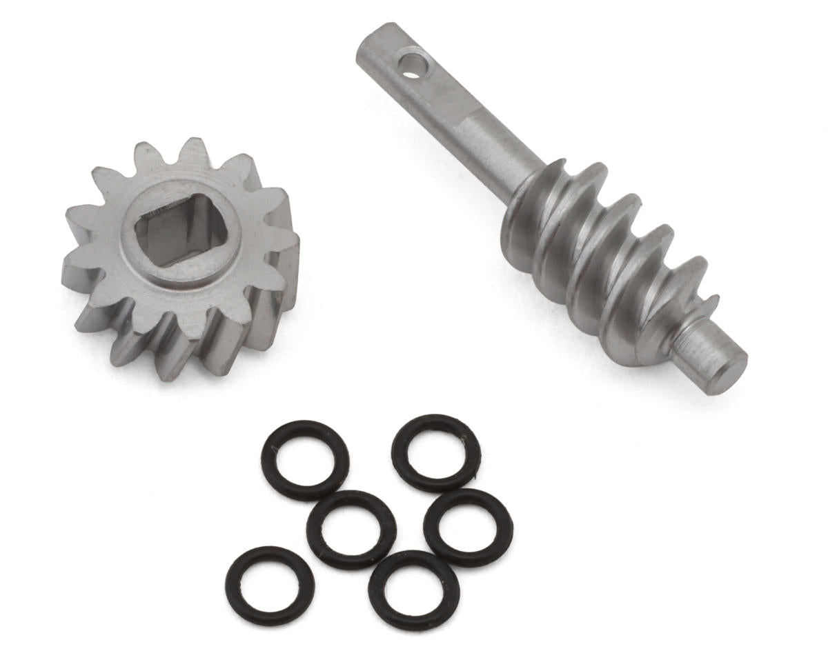 Injora Axial SCX30 Steel Differential Overdrive Worm Gears Set