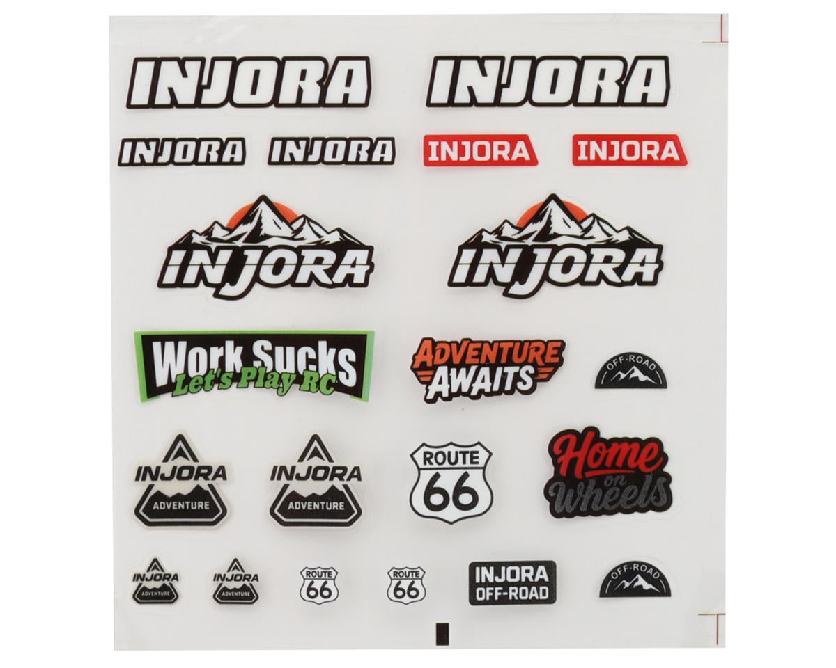 Injora Axial SCX24 1/24 Scale Teardrop Trailer w/Hitch