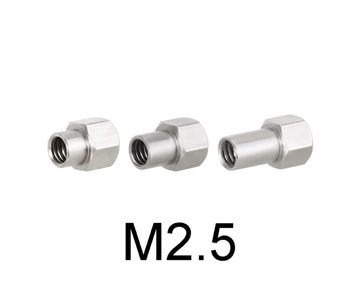 Injora 2.5mm Steel Wheel Nuts Set (2mm/3mm/5mm)