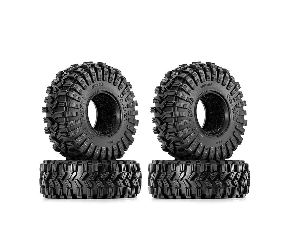 Injora 1.0" King Trekker Micro Rock Crawler Tires (4) (62mm OD) (S5)