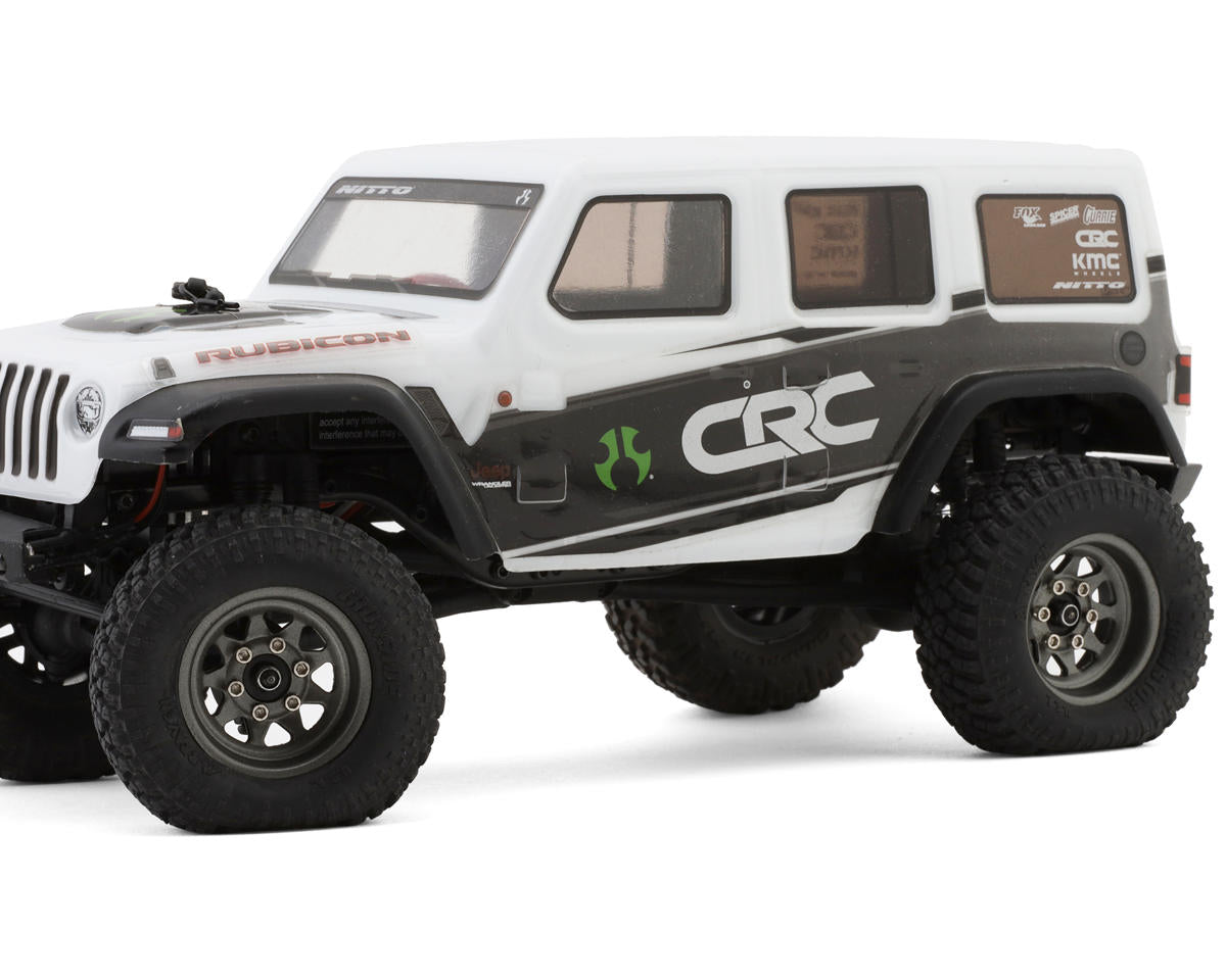 Injora 1.0" Deep Dish Stamped Steel Micro Rock Crawler Beadlock Wheels
