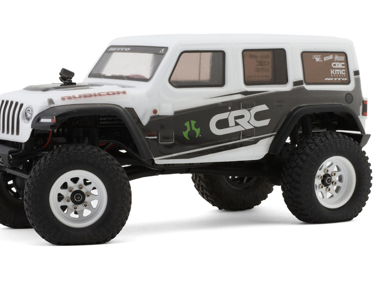 Injora 1.0" Deep Dish Stamped Steel Micro Rock Crawler Beadlock Wheels