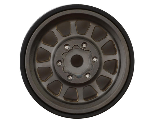 Injora 1.0" Brass Multi-Spoke Micro Rock Crawler Beadlock Wheels (42g ea)