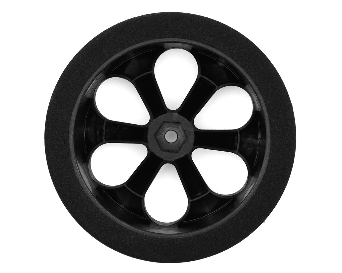 Jaco Prism Low Profile Mudboss 1/10 Mounted Rear Foam Pre-Mounted Tires (Purple)
