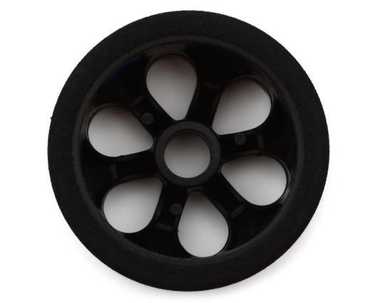 Jaco Prism 1/12 Mounted Foam Front Tires (Black) (2) (XX Blue)