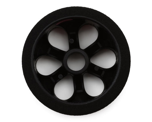Jaco Prism 1/12 Mounted Foam Front Tires (Black) (2) (Pink)