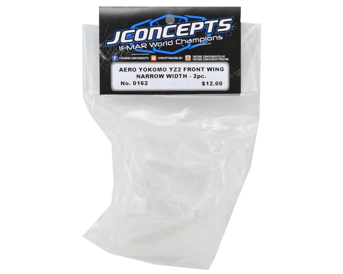 JConcepts Aero Yokomo YZ2 Front Wing (Narrow) (2)