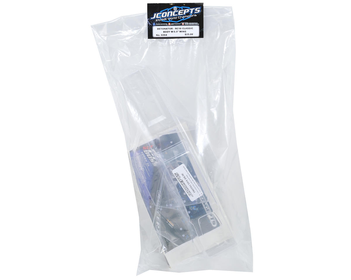 JConcepts RC10 "Detonator" Body w/5.5" Wing