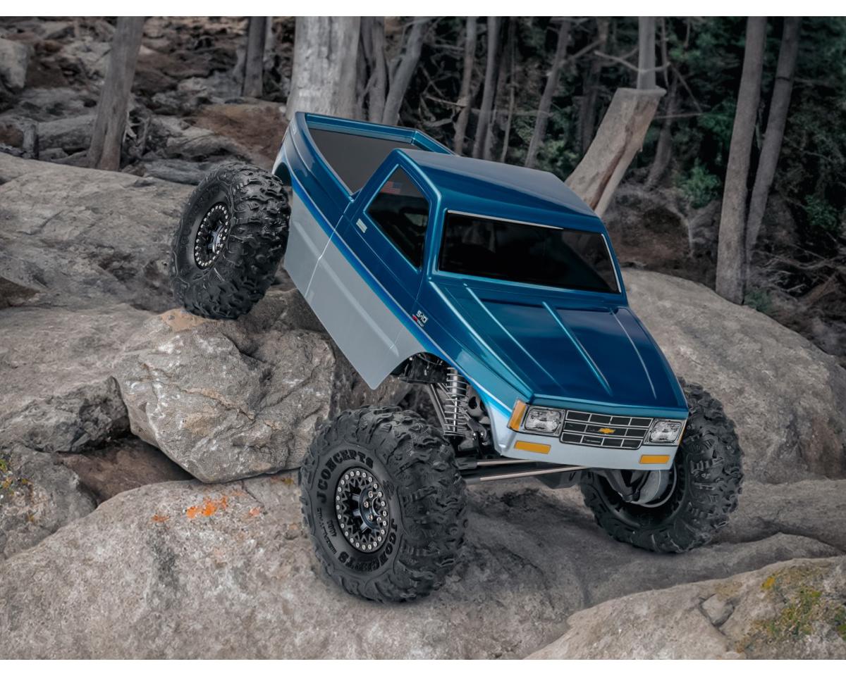 JConcepts 1990 Chevy S10 "Tucked" Rock Crawler Pre-Trimmed Body (Clear) (12.3")