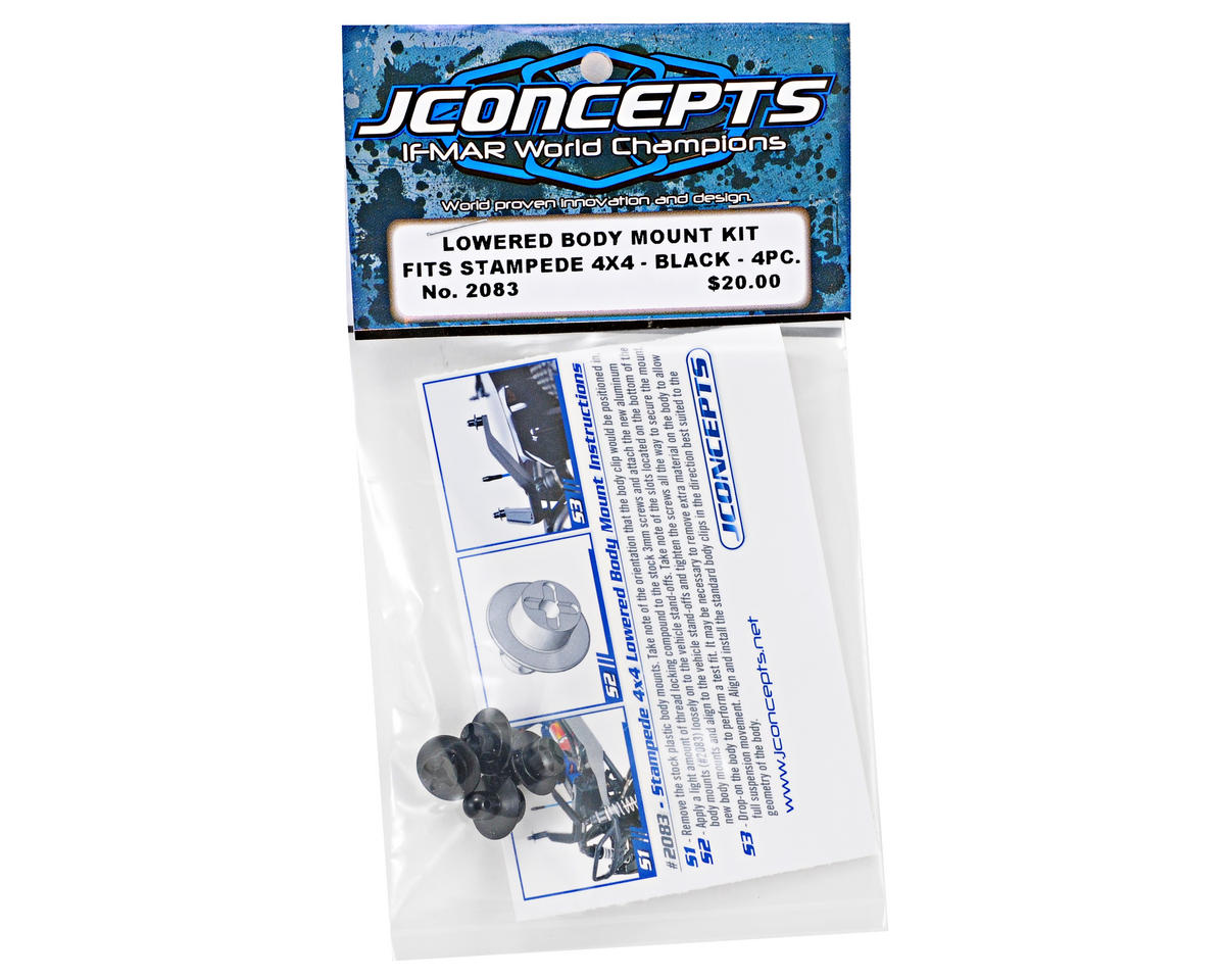 JConcepts Lowered Body Mount Kit (4)