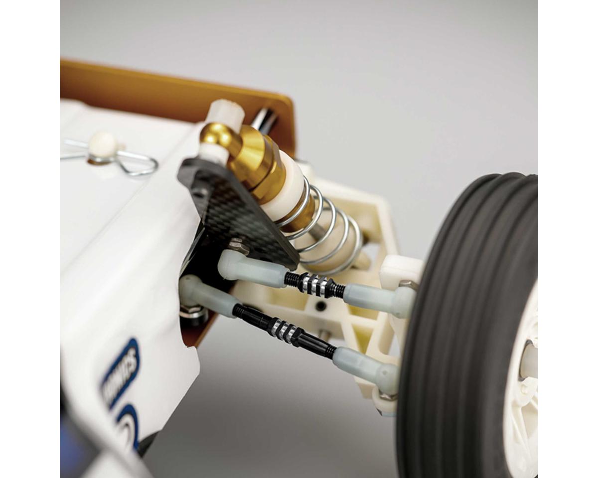 JConcepts RC10 Classic Fin Titanium Turnbuckle Set (8) (Blue)