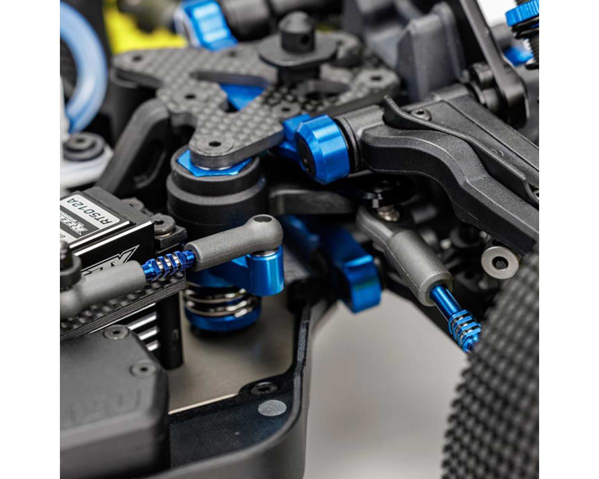 JConcepts RC8B4.1 Fin Titanium Turnbuckles (Blue) (5)