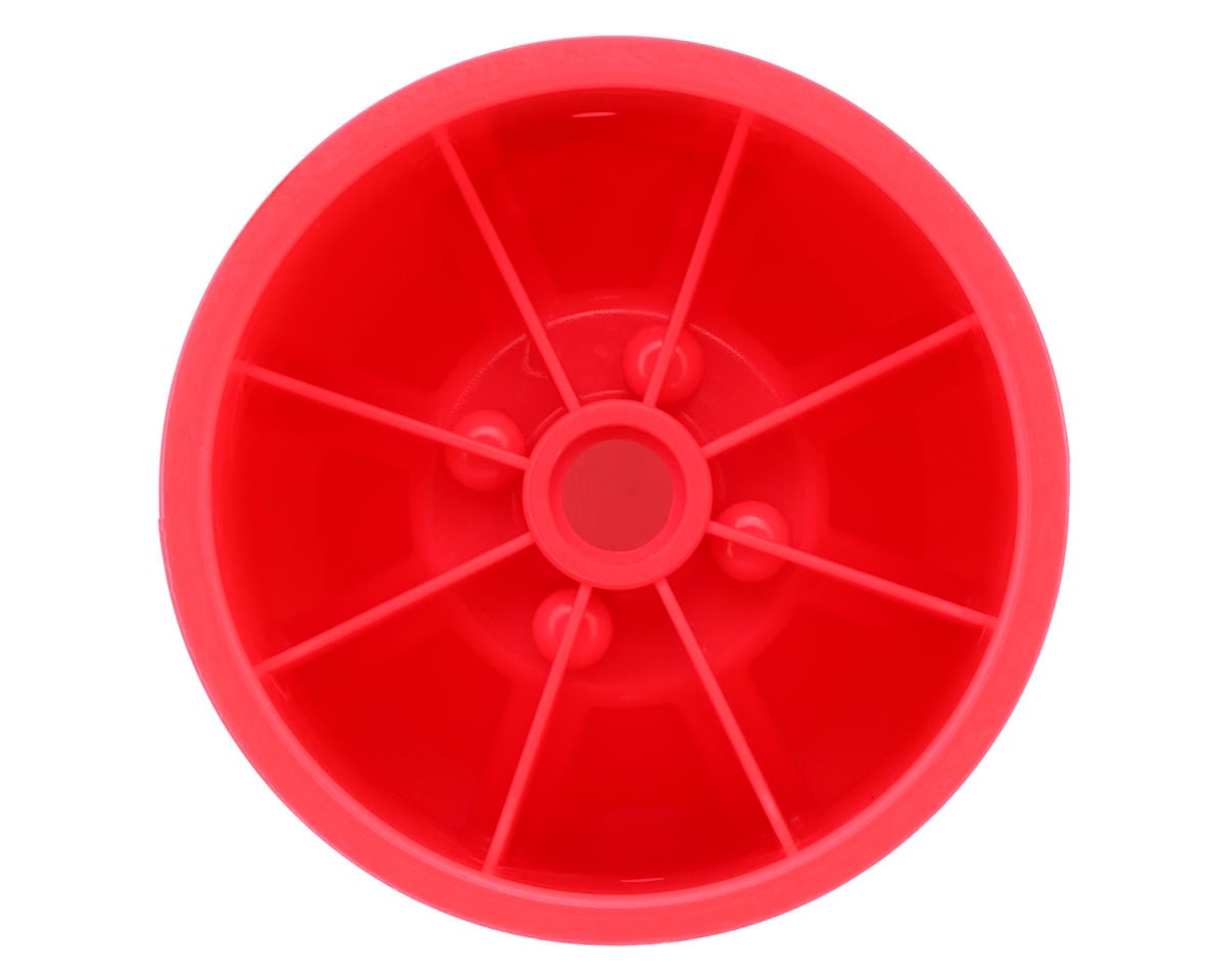 JConcepts RC10T Pioneer 2.2 Bearing Front Wheels (Pink) (4)