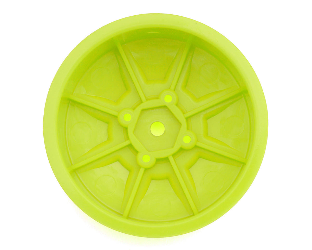 JConcepts Pioneer 2.2 4WD Front Buggy Wheels (Yellow) (4) (22X-4, XB4, B74.1)