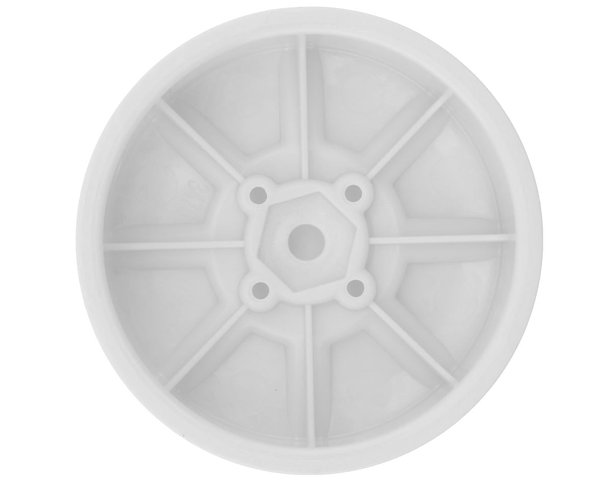 JConcepts Pioneer 2.2 "Slim" Front Wheels (White) (4) (B7/B6/RB6/SRX2/YZ2)