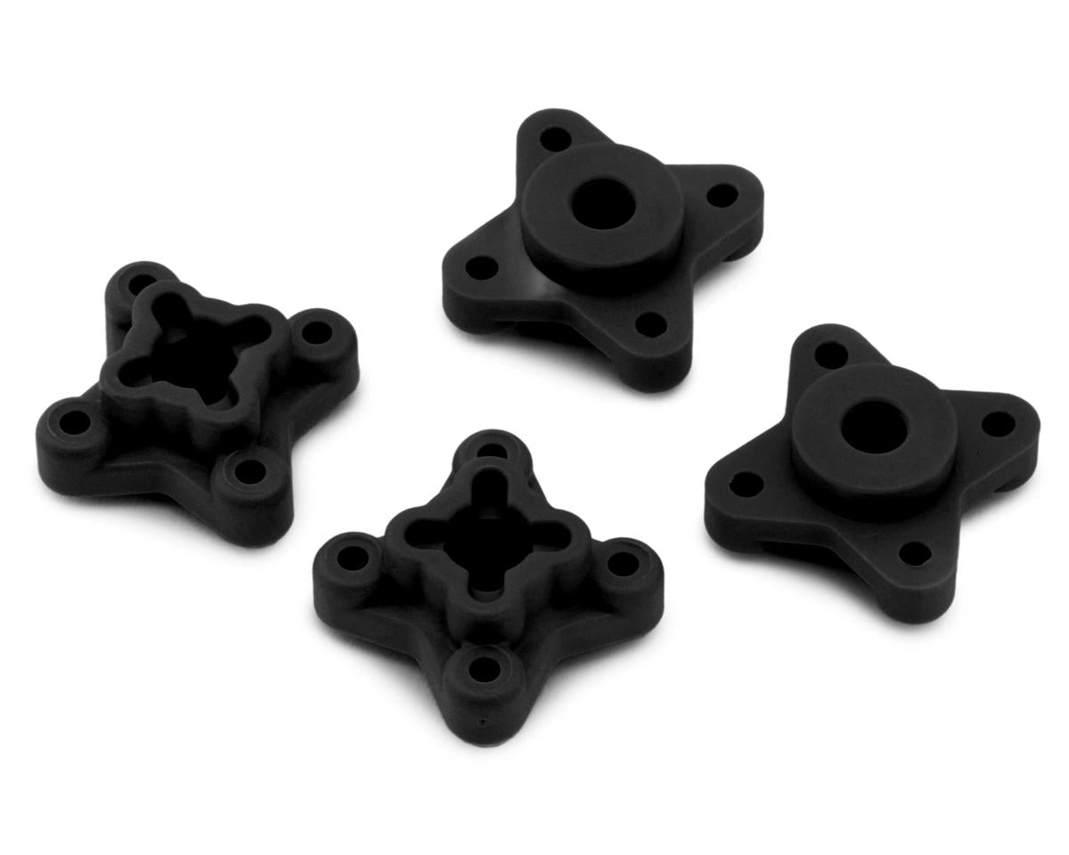 JConcepts RC10 Mono 2.0" Vintage Buggy Rear Wheels (Black) (2)