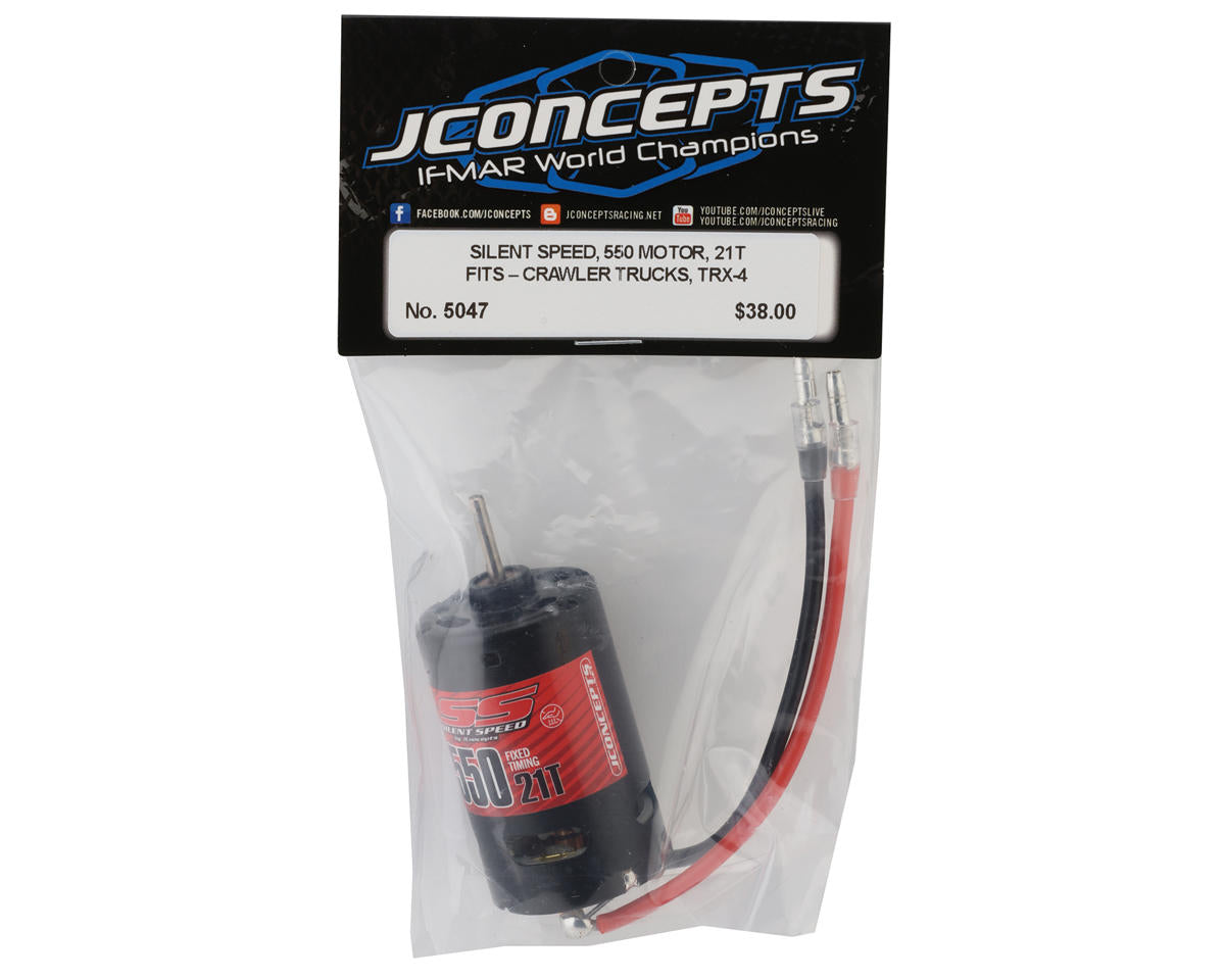JConcepts Silent Speed 550 Competition Motor (21T)