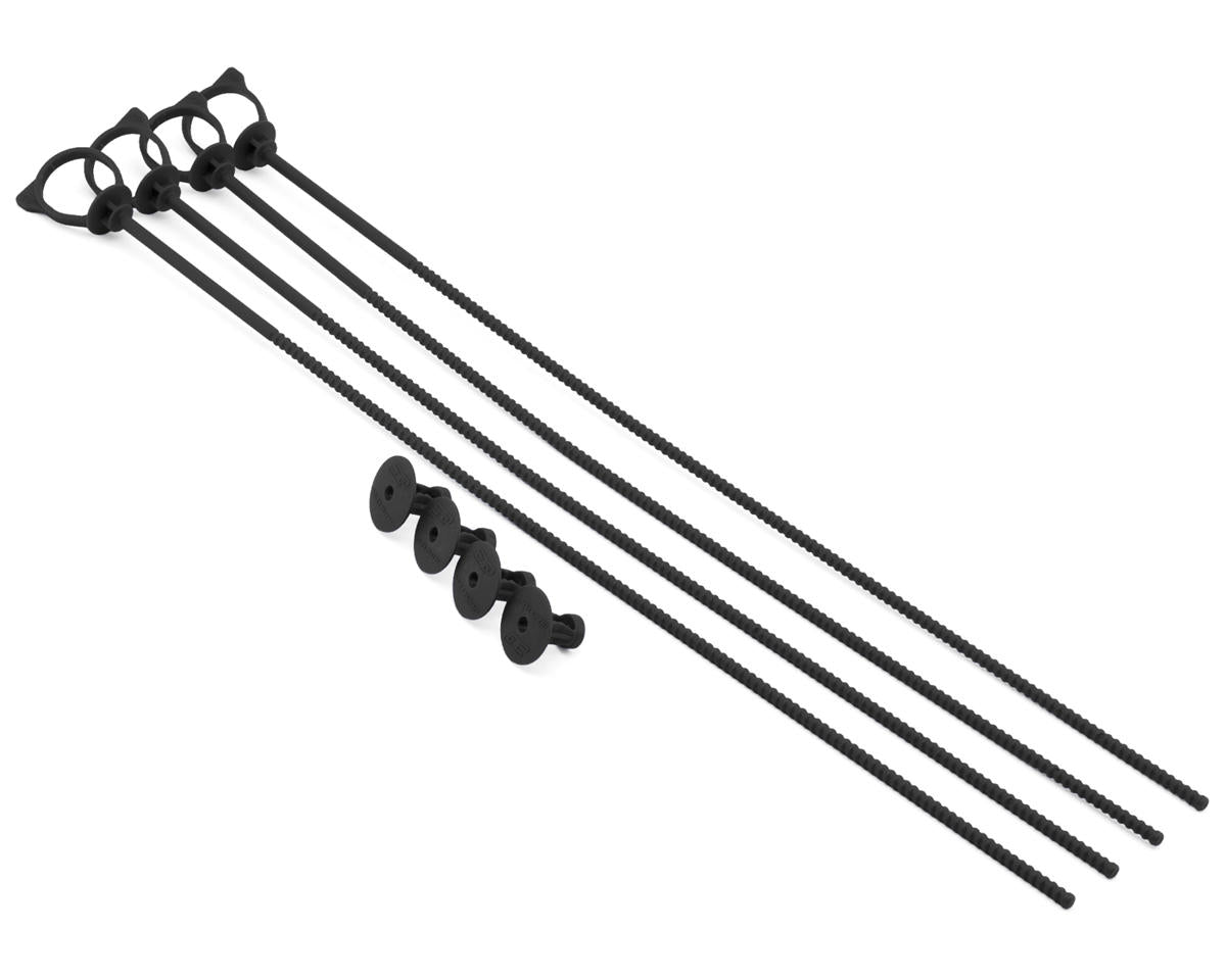 JConcepts Monster Truck Tire Sticks (Black) (4)