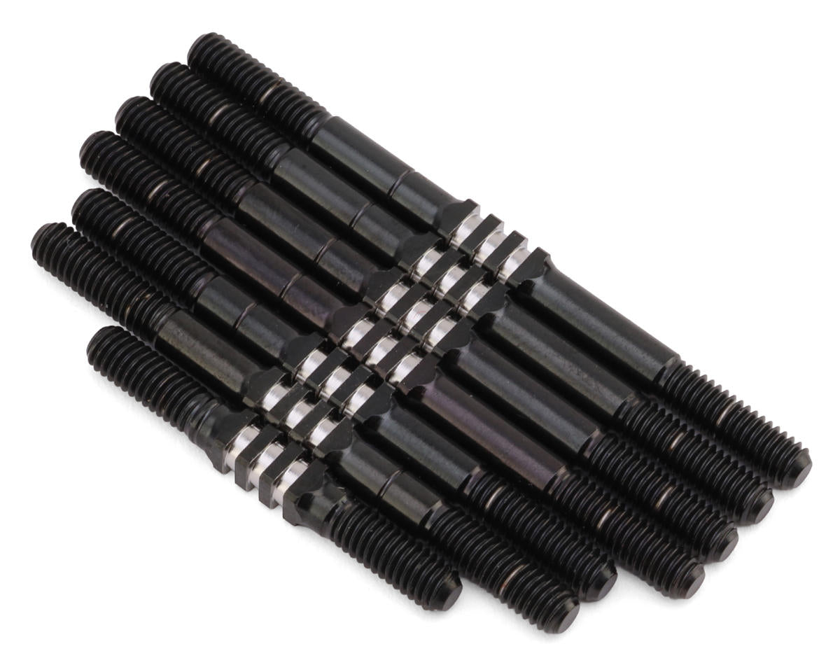 JConcepts Schumacher Cat PB Fin Titanium Turnbuckle Set (Black)