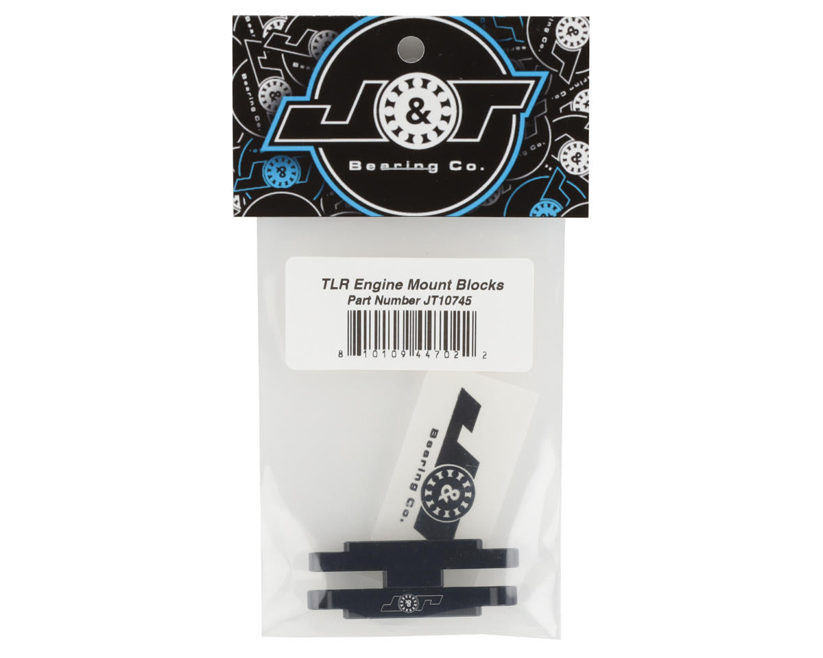 J&T Bearing Co. TLR Aluminum Engine Mount Blocks (2)