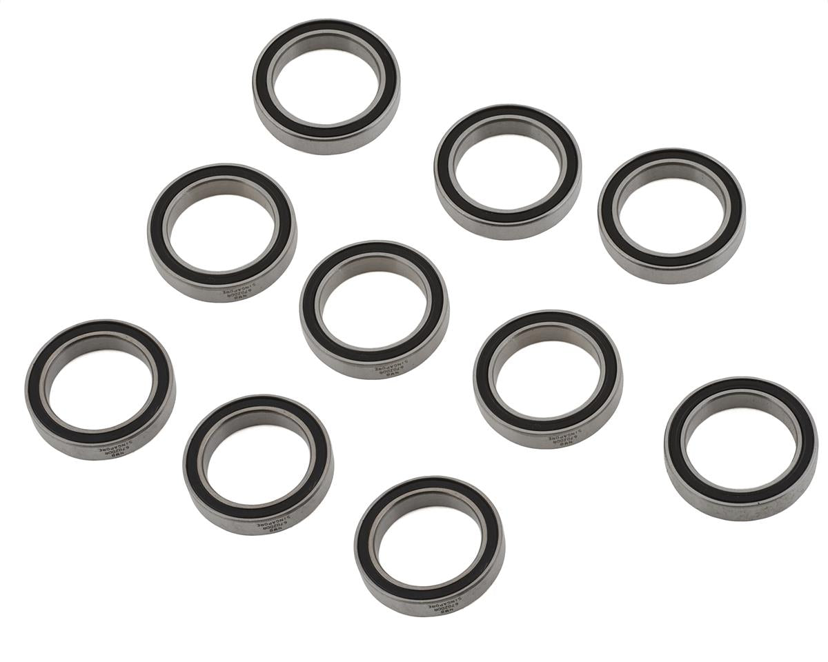 J&T Bearing Co. 15x21x4mm NMB Rubber Sealed Bearing (10)