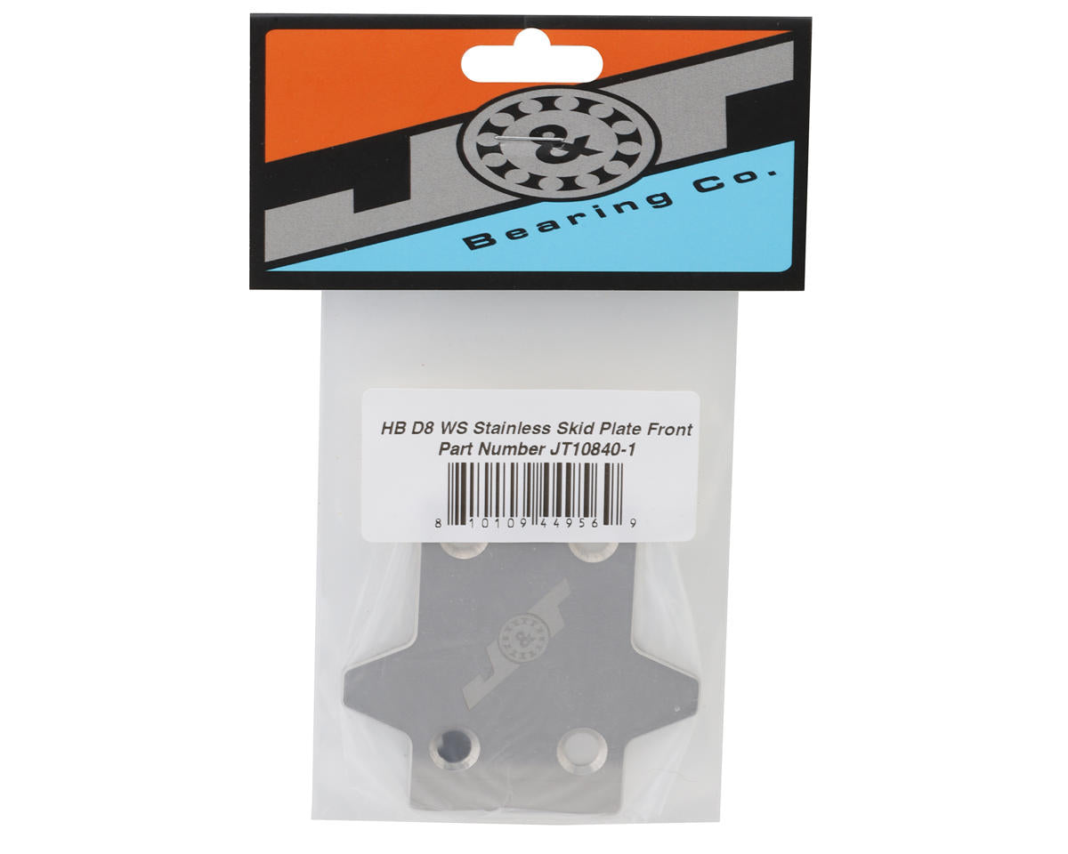 J&T Bearing Co. HB D8 World Spec Stainless Front Skid Plate