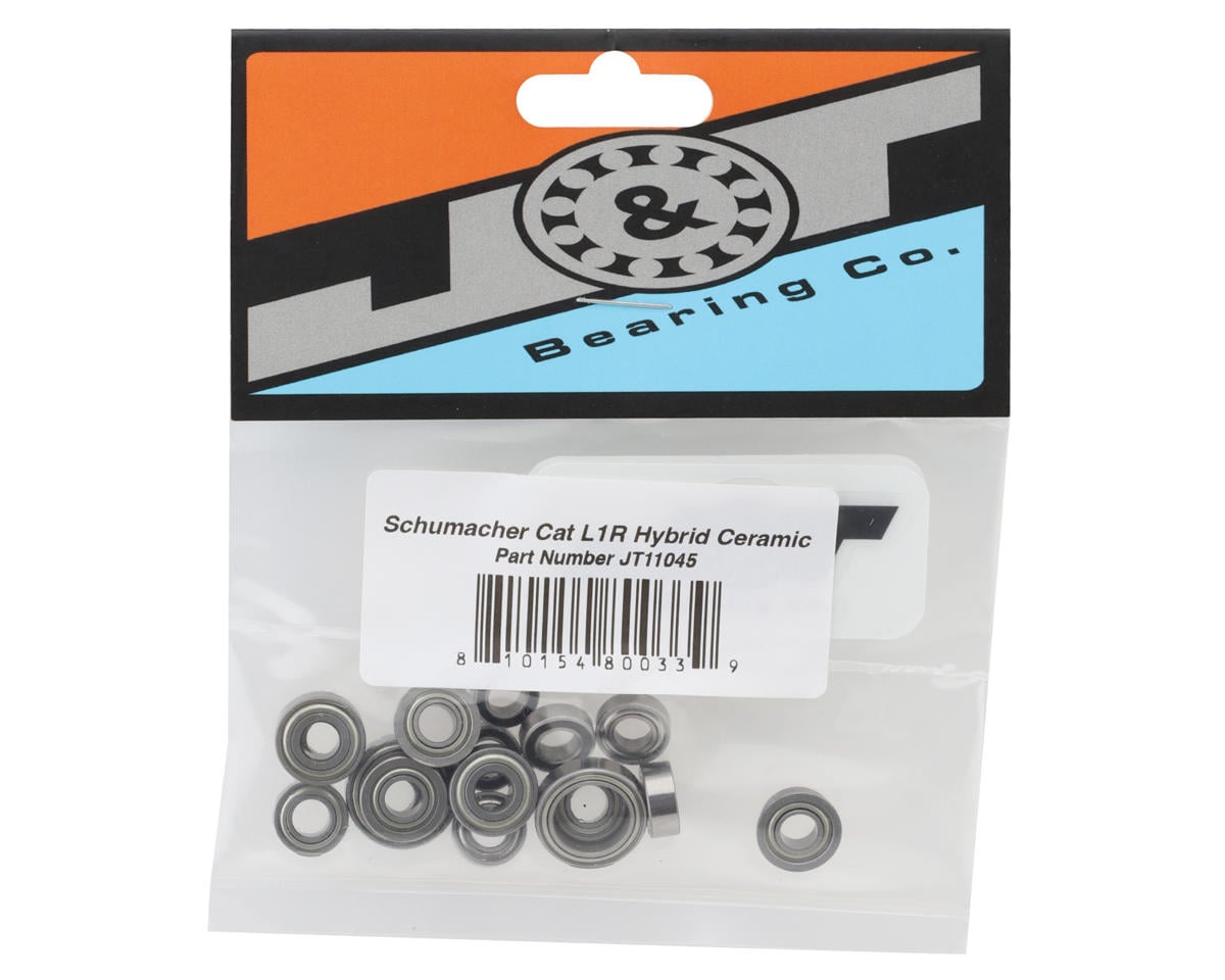 J&T Bearing Co. Schumacher Cat L1R Bearing Kit (Hybrid Ceramic)
