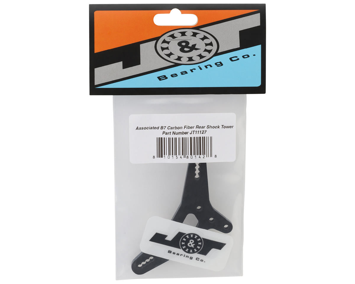 J&T Bearing Co. Associated B7 Carbon Fiber Rear Shock Tower
