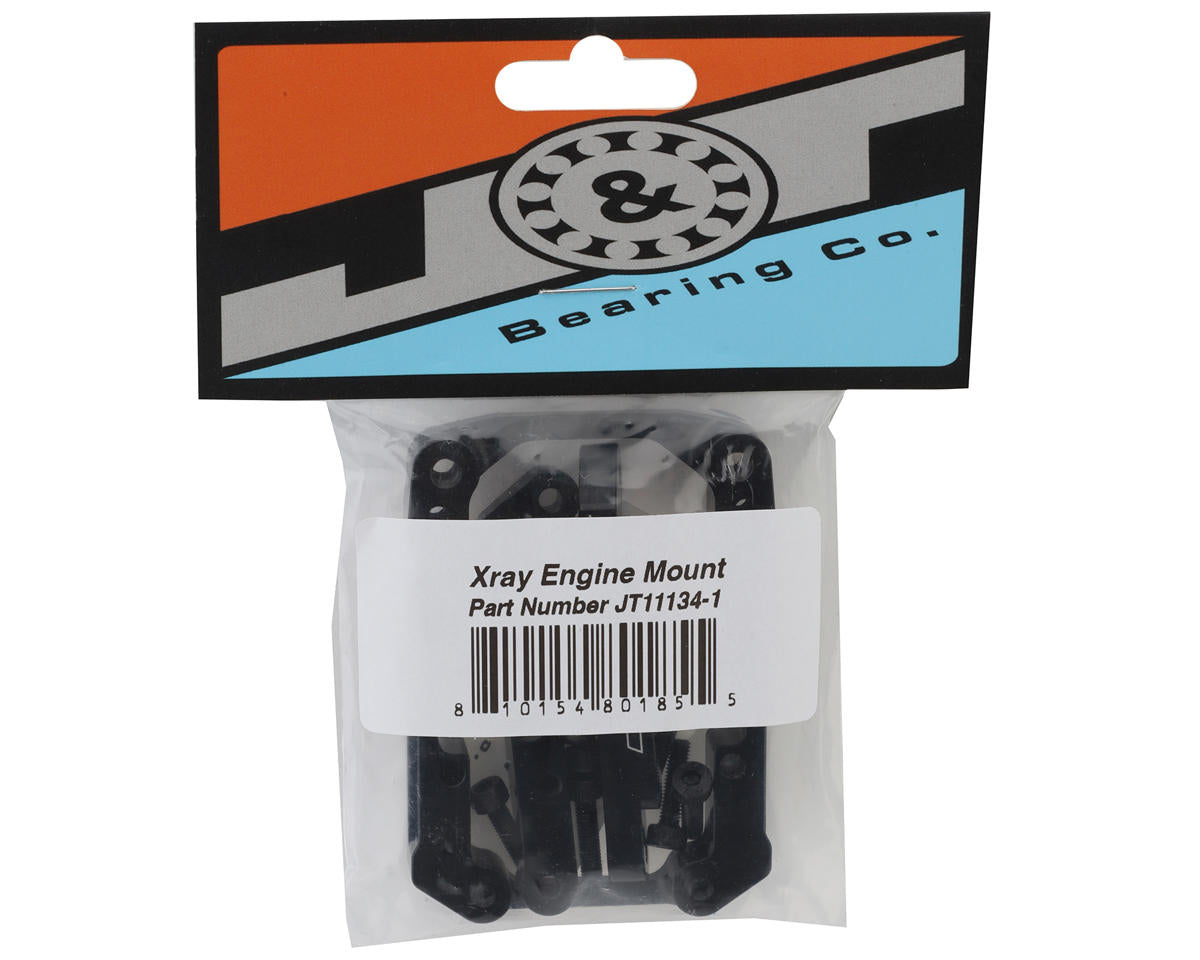 J&T Bearing Co. Xray Nitro Engine Mount (Black)