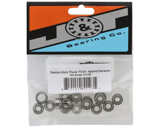 J&T Bearing Co. Tamiya Euro Truck TT-01 Metal Shielded Bearing Kit